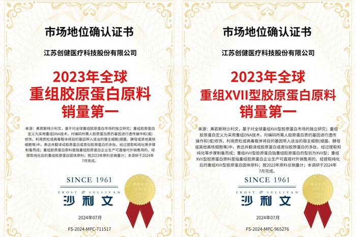 喜讯 | 全球销冠！欢迎来到公海7108156医疗获沙利文市场地位确认证书 